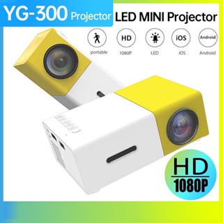 Máy ChiếU Mini YG300 Lumens, Độ SáNg 1080P Led ĐiệN ThoạI
