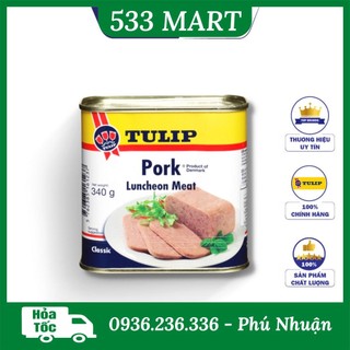Thịt heo hộp tulip 340g