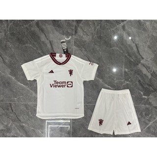 Bộ đồ đá banh 2324 mu 2away cho bé