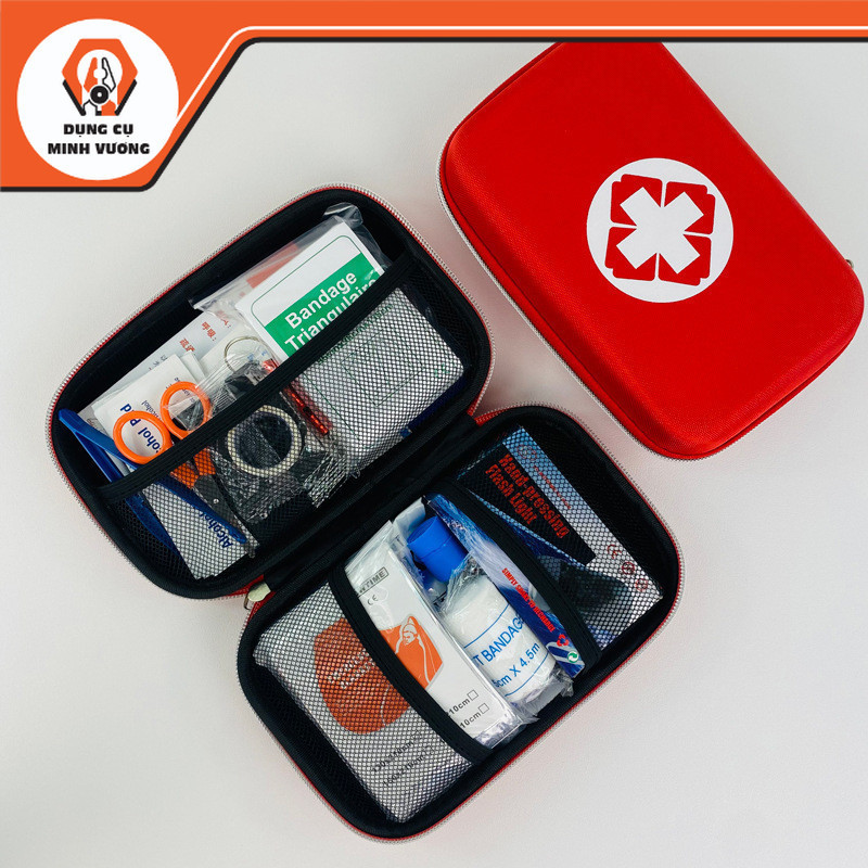 Bộ Dụng Cụ Sơ Cứu Y Tế KHẨN CẤP (đã bao gồm vật dụng) _ Dụng Cụ Minh Vương