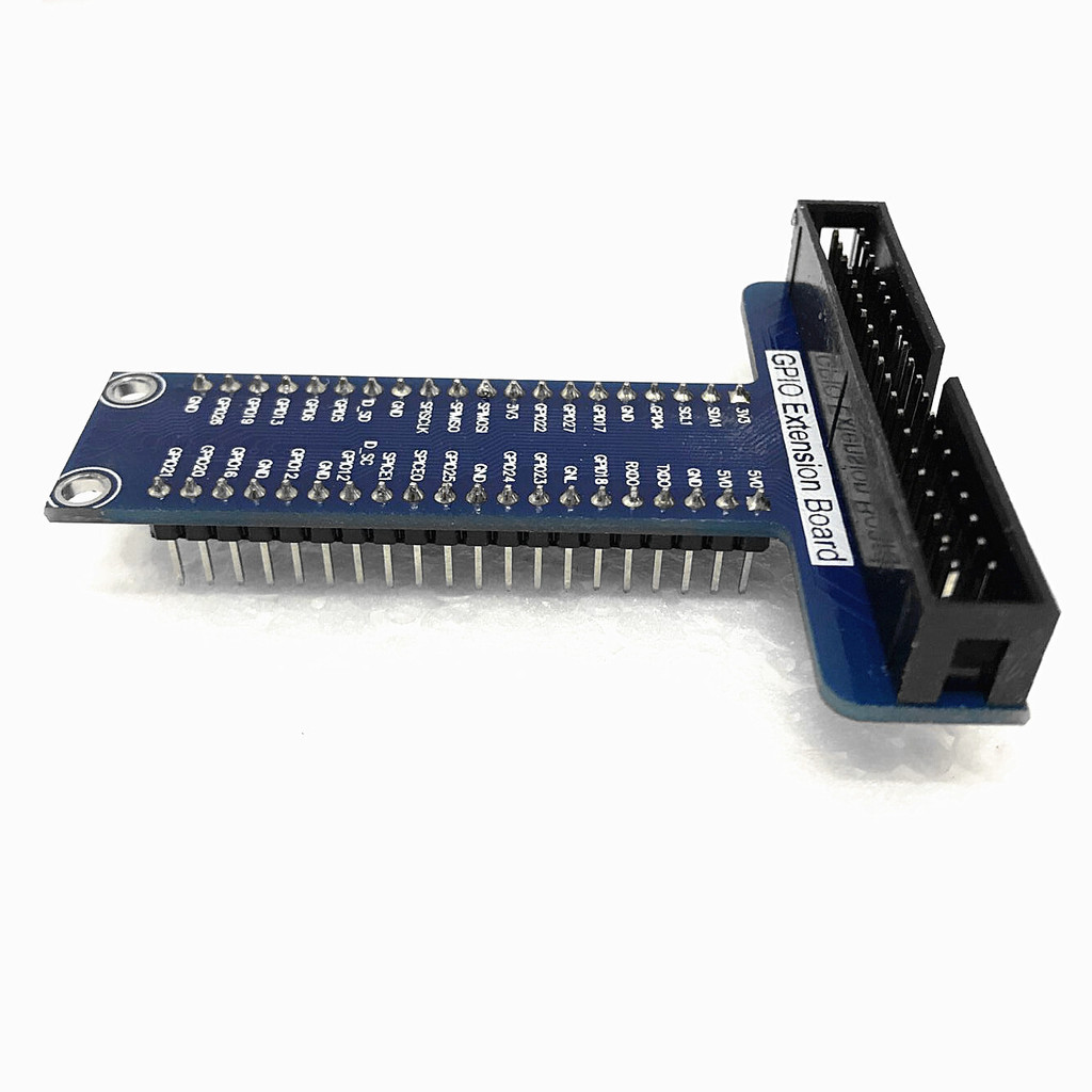 Bảng mở rộng hình chữ T Raspberry Pie 4B 40p GPIO có cáp màu xám Thích hợp cho Raspberry Pie 2B / 3B