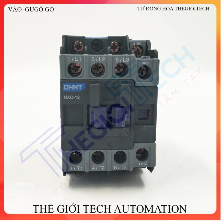 TGT (CHINT) | Contactor 3P NXC-12 | 220V/380V | 1NO + 1NC