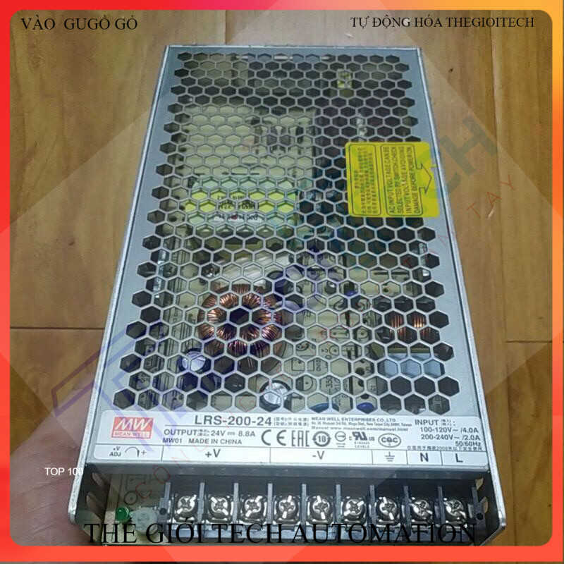 Nguồn TGT | Meanwell 24V-10A, 24V-14.6A, 24V-8.8A | Hàng Cũ Tháo Máy