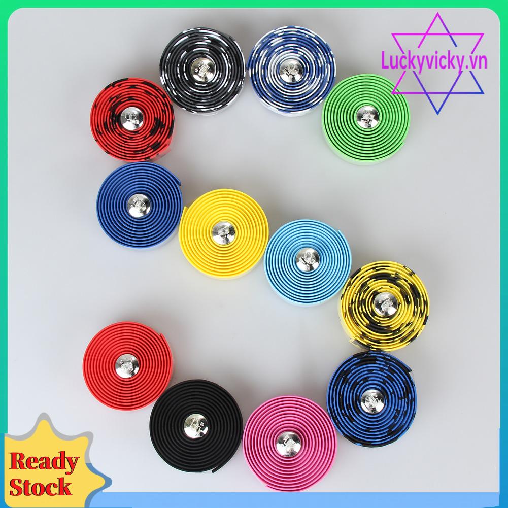 Bộ 2 Băng Quấn Tay Lái Xe Đạp Kèm Phích Cắm Cuối