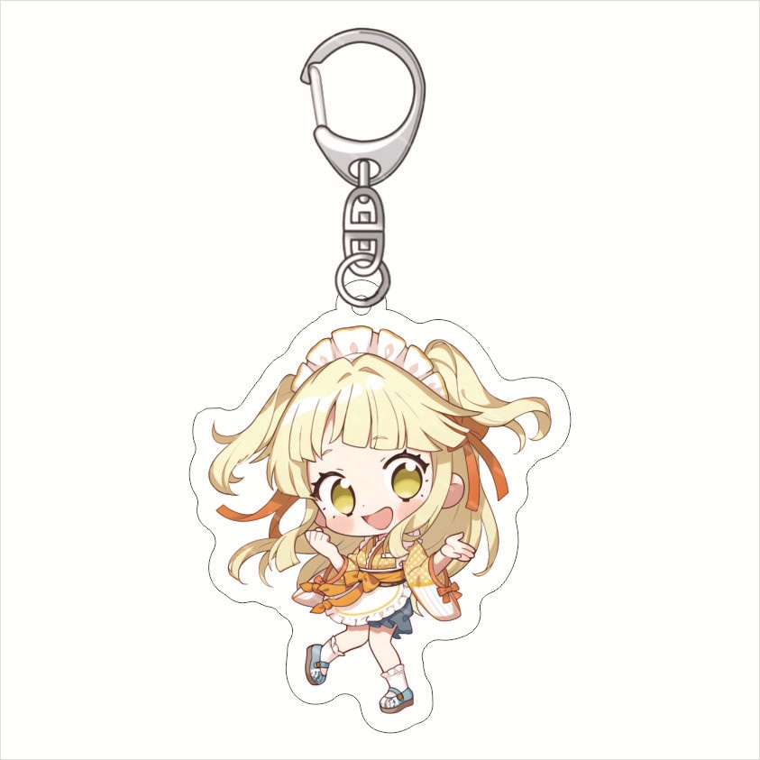 Ye bang dream poppin Móc Khóa acrylic Dễ Thương Làm Quà Tặng Móc Khóa Túi Xách