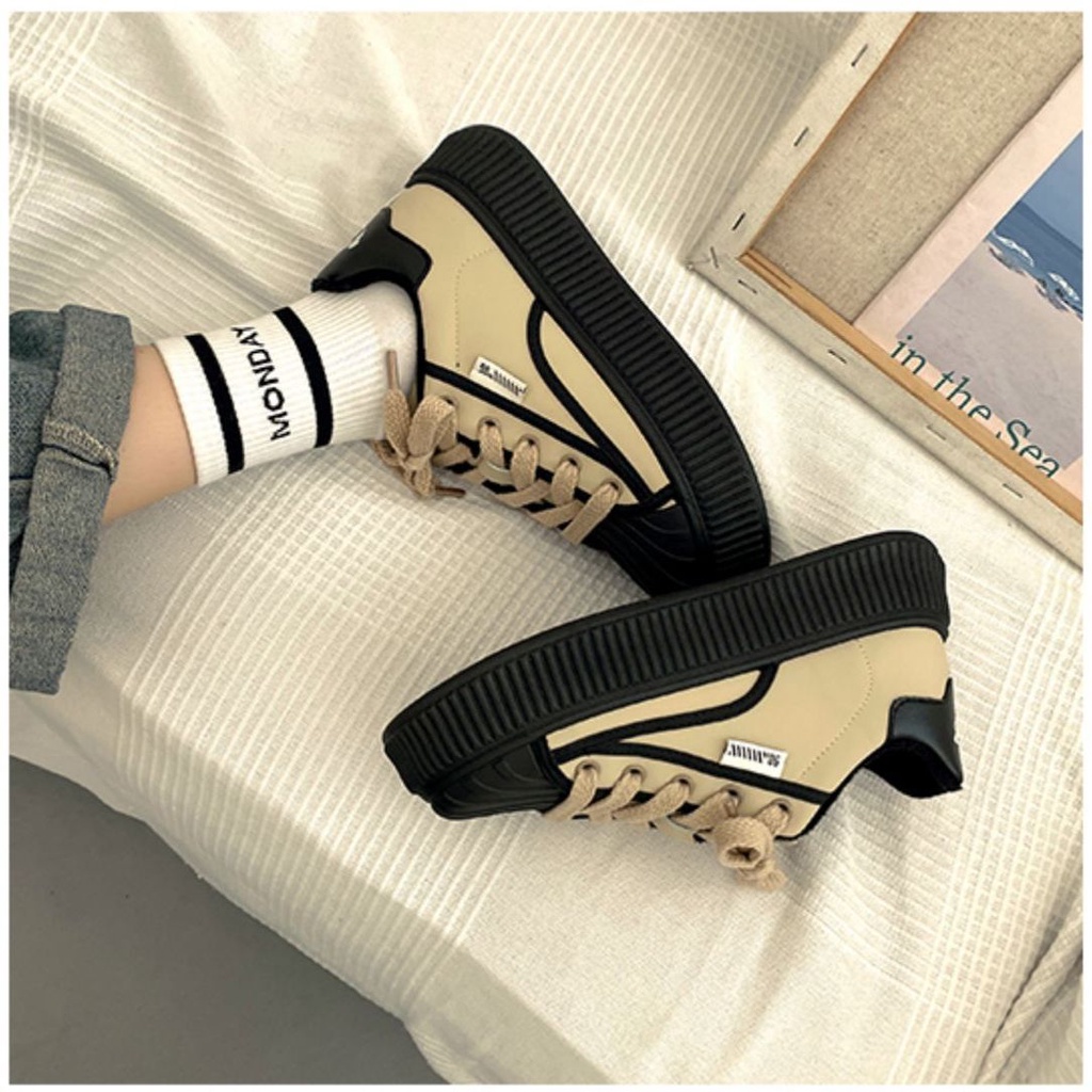 KUCLUT  Giày Thể Thao Thiết Kế Mới Thoáng Khí Giày thể thao nữ 2023 NEW  Thanh lịch Phong cách Hàn Quốc Thời trang FYD239032I 37Z230910