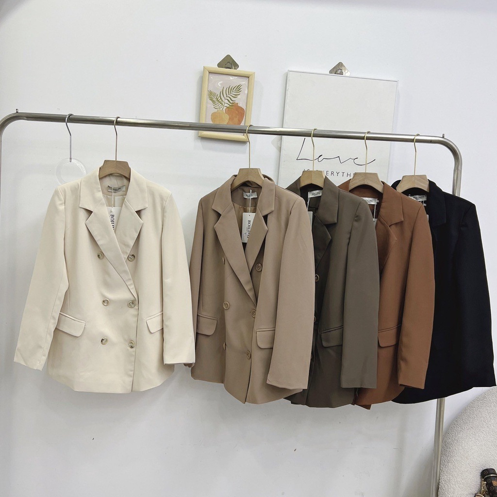 ÁO BLAZER nữ hai lớp phong cách hàn quốc - . - Aovesthangmayhailop658_P0k31-32