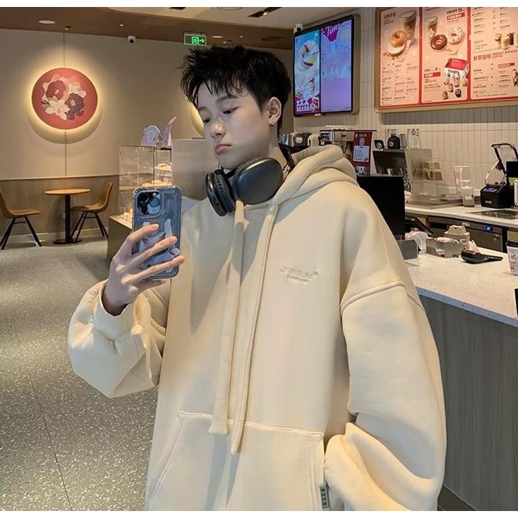 Áo Hoodie Dài Tay Phong Cách Mới Năm 2023 Thời Trang Mùa Thu Cho Nam