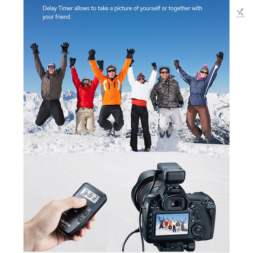 Cửa Hàng camera godox tr series 2.4g Không Dây Điều Khiển Từ Xa 100m 6 Kênh