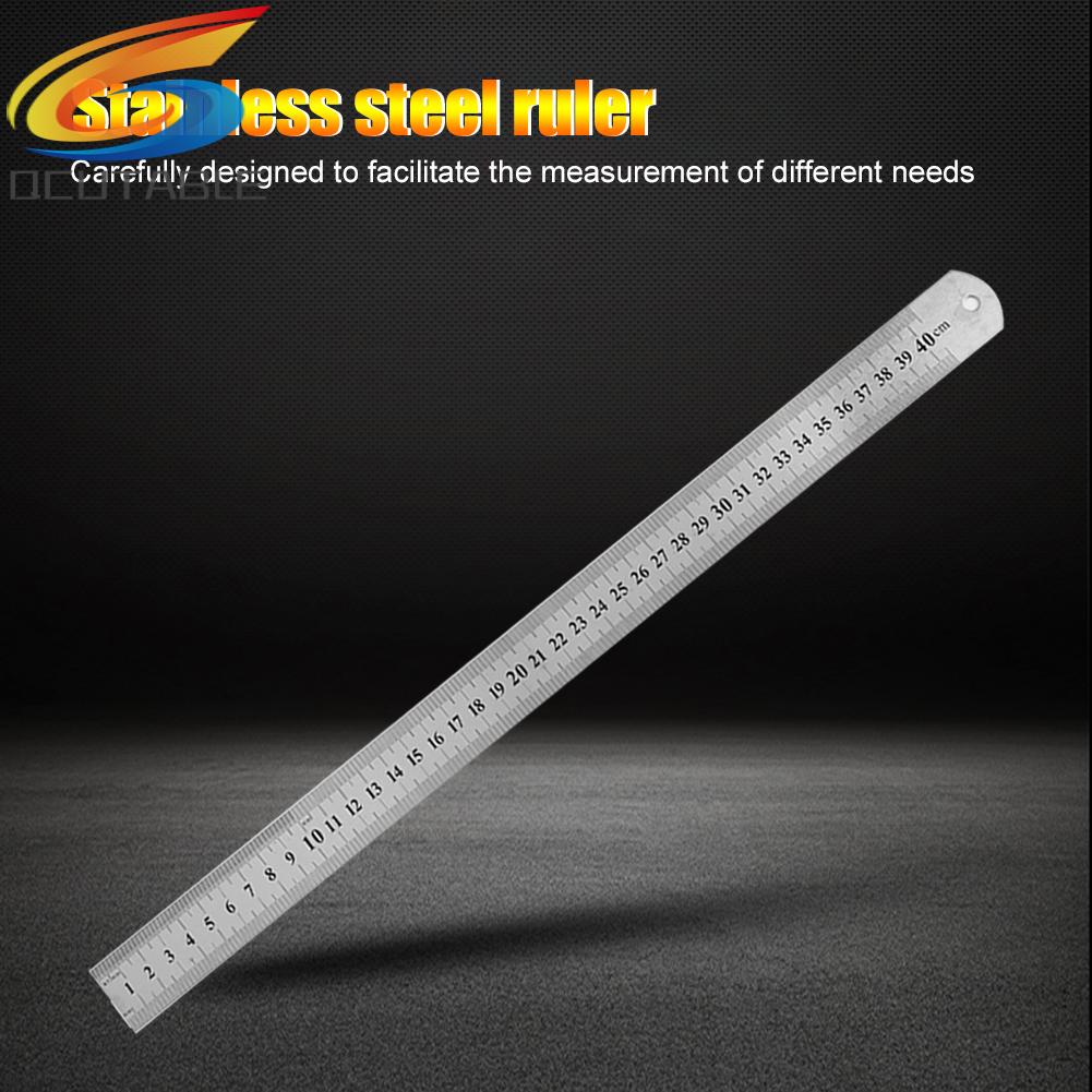 Thước Đo Hai Mặt Bằng Thép Không Gỉ