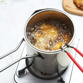 Rổ chiên thức ăn bằng thép không gỉ bền bỉ dễ lau chùi