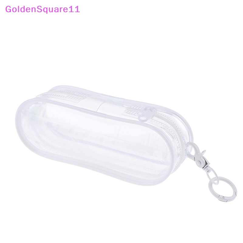 Túi Đựng Tiền Xu / Chìa Khóa / Tai Nghe / Son Môi mini Trong Suốt Hình Búp Bê anime Màu Vàng Kim vn