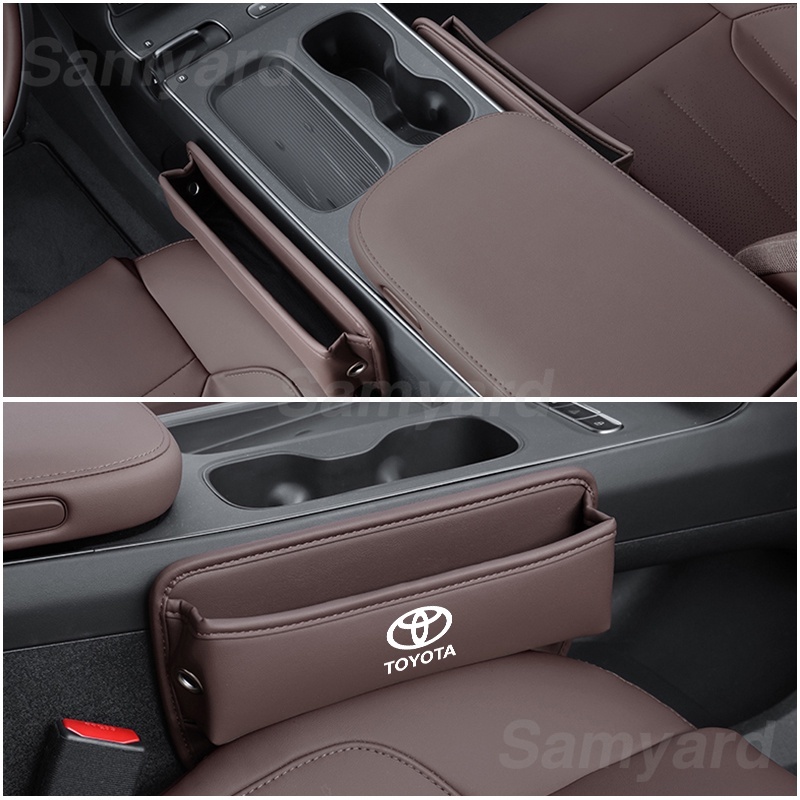 Hộp Đựng Đồ Gắn Khe Hở Ghế Ngồi Xe Hơi toyota corolla cross hilux yaris agya wigo Eoos rav4 vios wish altis camry