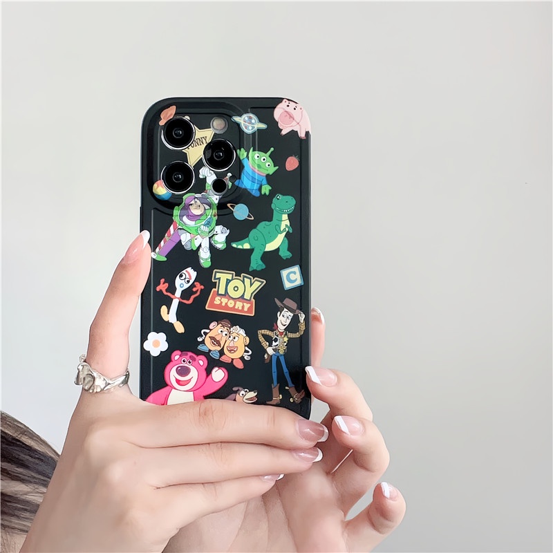 Ốp Điện Thoại Mềm Hình Gấu Hoạt Hình Cho iphone14 14pro 14promax 13 13pro 13promax 12 12pro 12promax 11