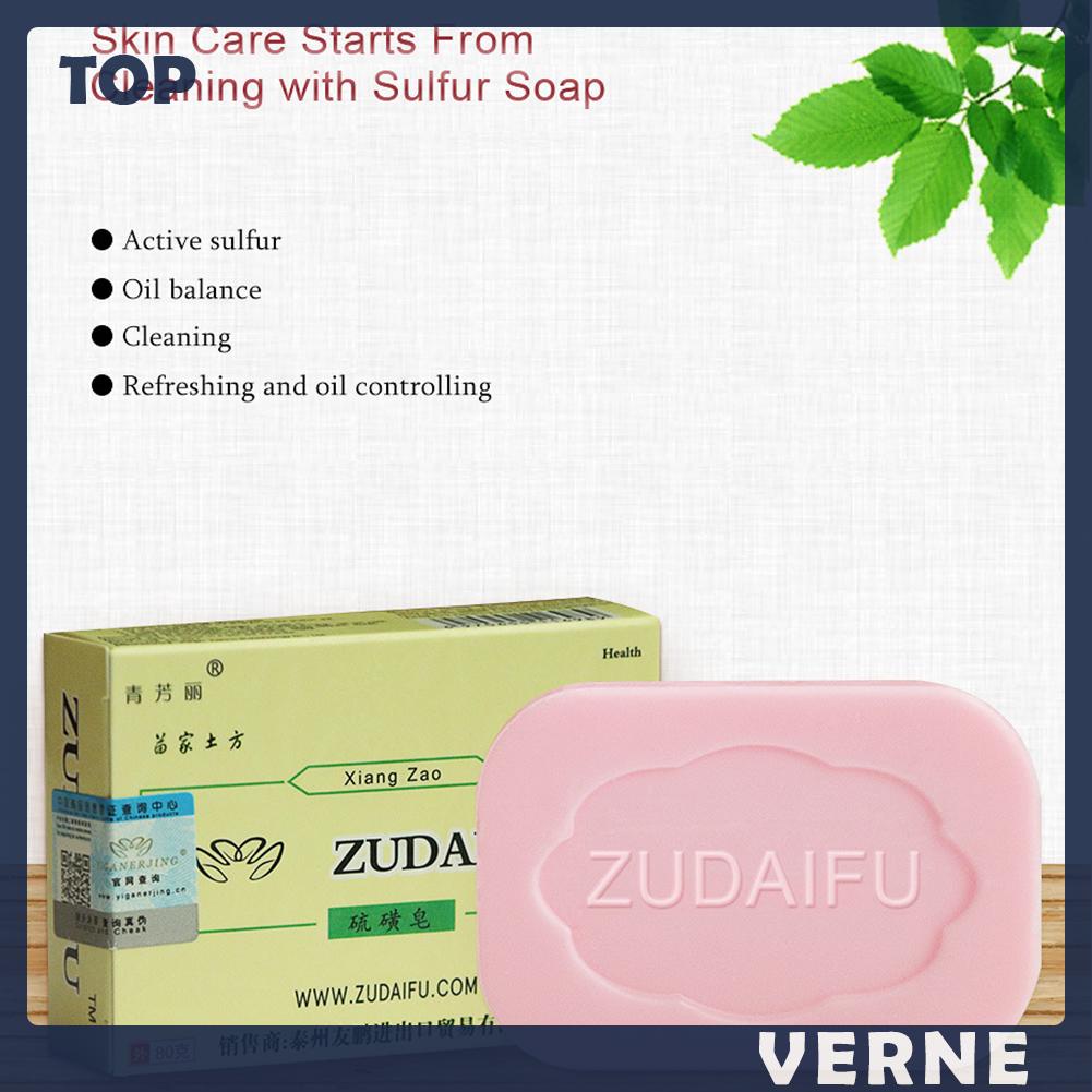 Xà Phòng Tắm Hỗ trợ giảm vẩy nến Chàm / Nấm Da zudaifu