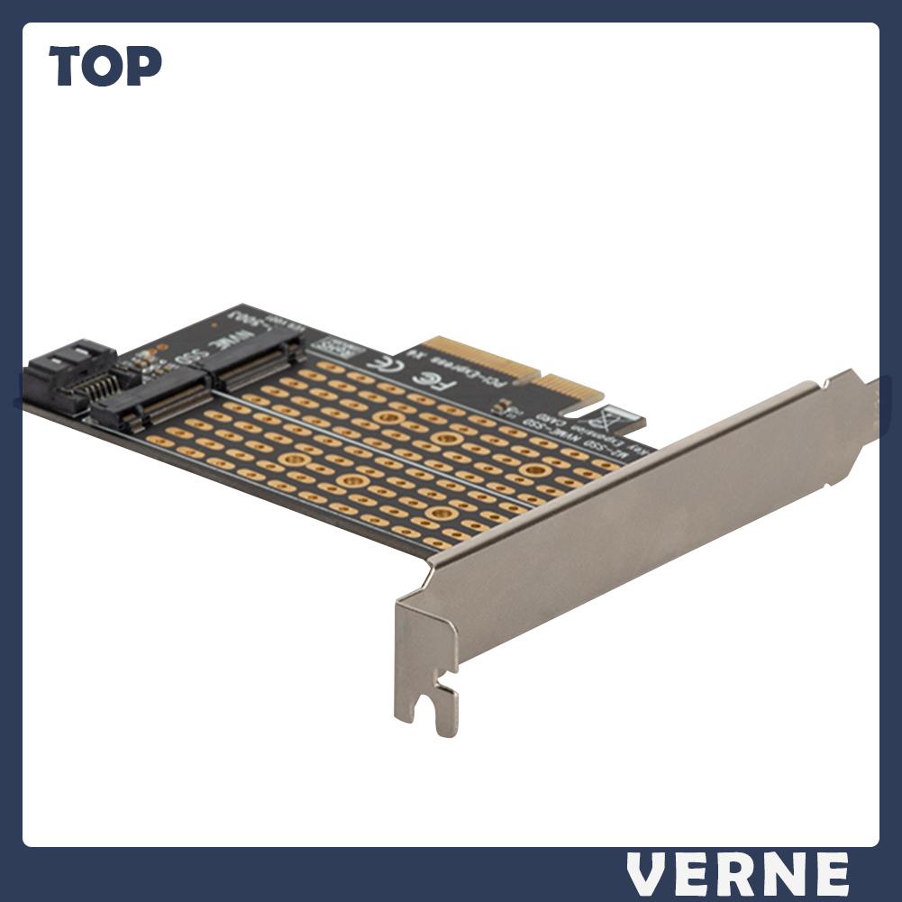 Mạch Chuyển Đổi pci-E nvme sata m.2 Sang pcie 3.0 x4 Cho key m key m2 ssd