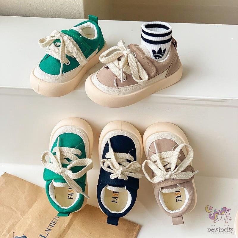 Giày Thể Thao Đế Mềm Thời Trang Hàn Quốc Cho Bé