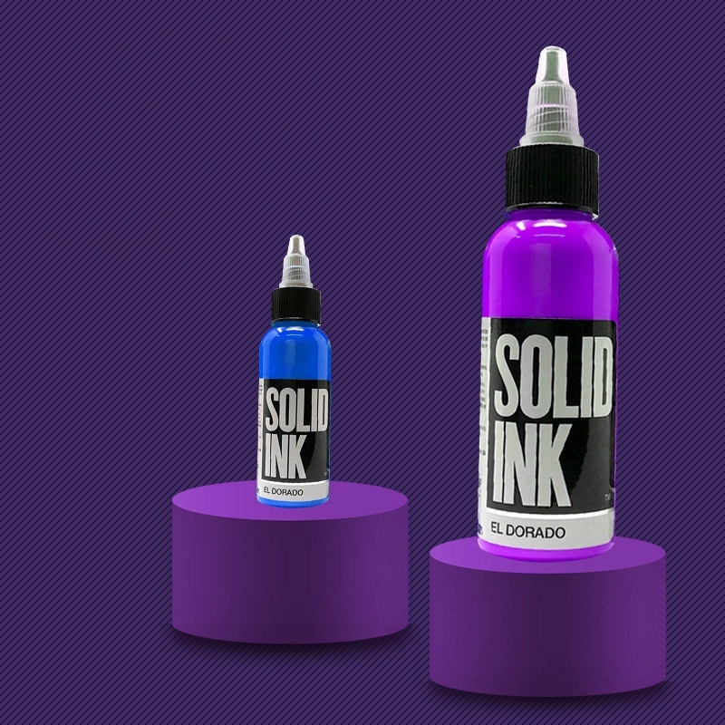 Lọ Mực Xăm Hình Chuyên Nghiệp Màu Vàng Kim Nhập Khẩu