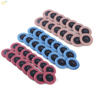 【VARSTR】46PCS Sanding Disc 2 Inch Rust&Paint Removal Discs with 1/4 Inch Holder