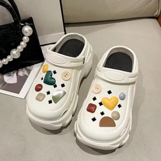 Giay zep Store Dép Crocs Đế Cao 6cm Nữ