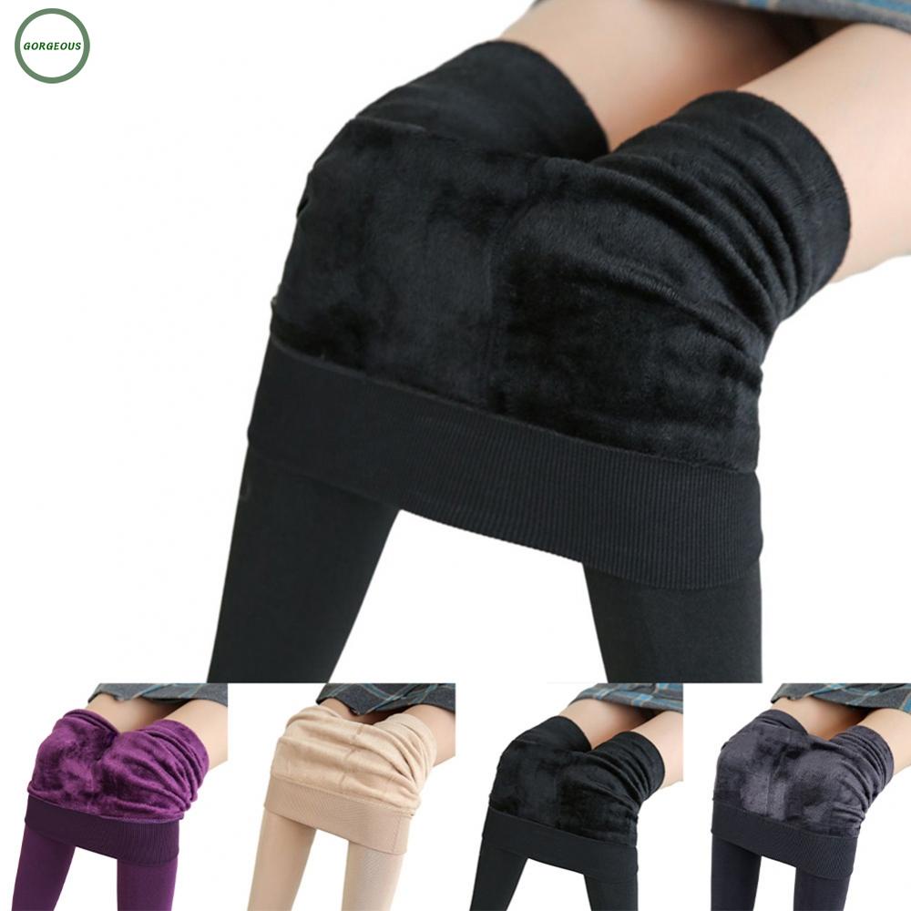New Coming~Soft Sherpa Fleece Lined Leggings Pants Thermal Winter Warm Trousers for Ladies#Home Essentialses