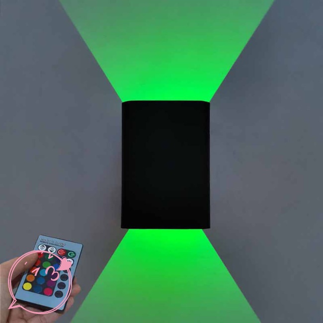 Hiussngha Đèn led Hình Vuông Nhiều Màu Kèm Điều Khiển Từ Xa