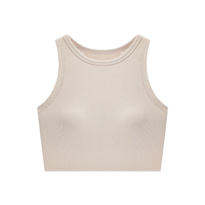 Áo bra 2 Trong 1 Không Tay Dáng Ôm Có Mút Nâng Ngực Thời Trang Quyến Rũ Cho Nữ