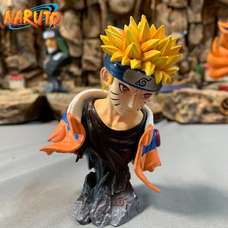Mô Hình Nhân Vật uzumaki naruto Bằng pvc 10cm Để Bàn Trang Trí