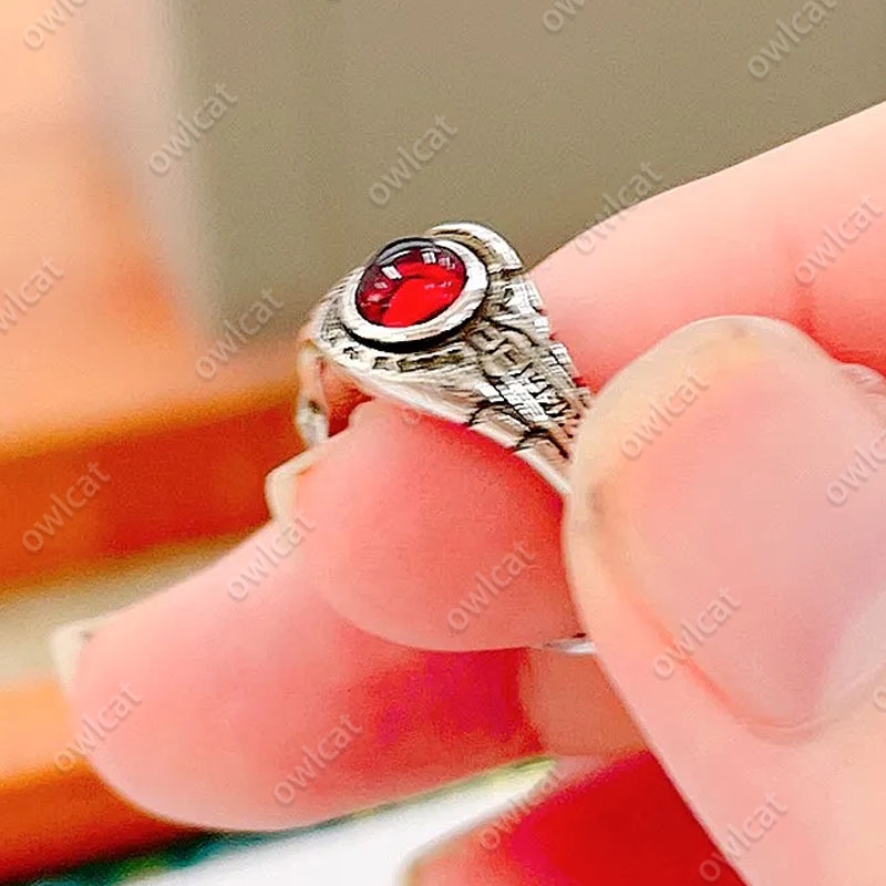 Nhẫn Kamen Rider Kuuga Ring  Size Adjustable With Necklace Masked Rider Belt Style Godai Yusuke Gurongi Packed in Box