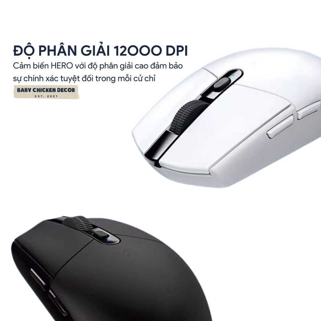 Chuột không dây Logitech G304 Lightspeed - Cảm biến hero chuyên dùng cho người chơi game -PK888 | BigBuy360 - bigbuy360.vn