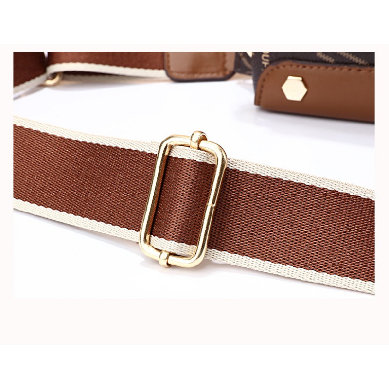 Chuwanglin Túi Da Đeo Chéo In Họa Tiết Thời Trang Dành Cho Nữ