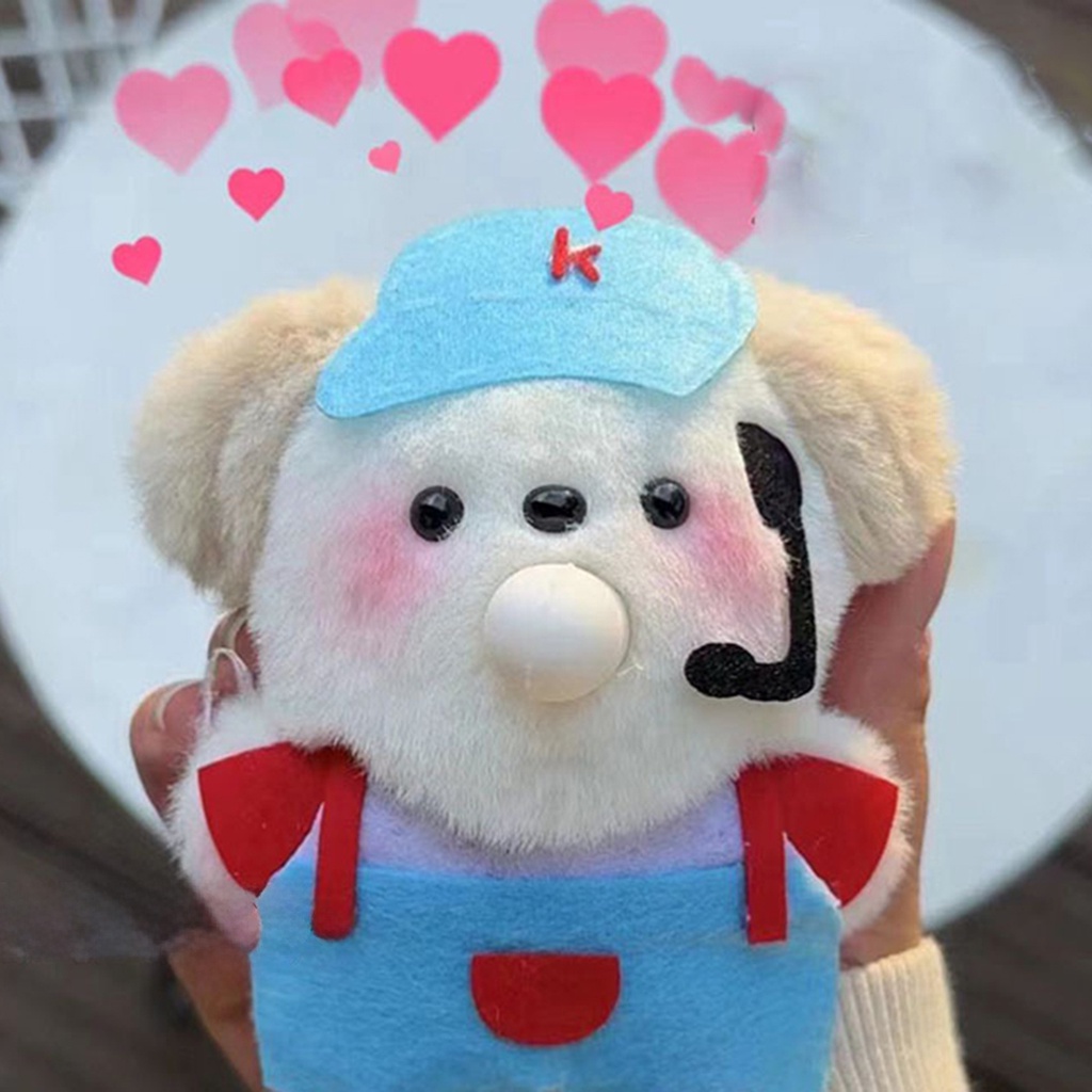 Thú Nhồi Bông Hình Chó pacha Hít Nam Châm handmade diy