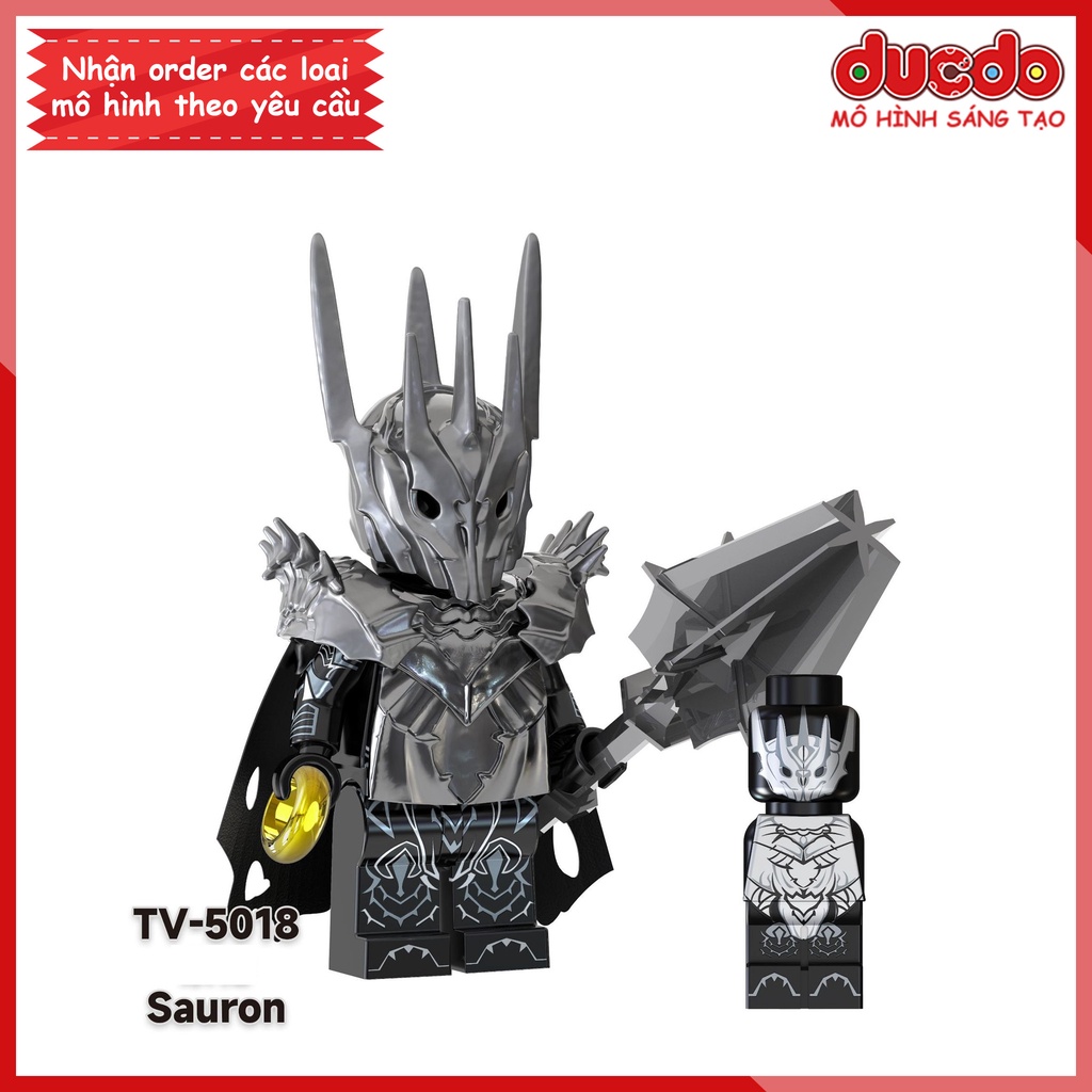 Minifigures nhân vật phim Chúa Tể Những Chiếc Nhẫn tuyệt đẹp - Đồ chơi Lắp ghép Xếp hình Mô hình Mini TV6402