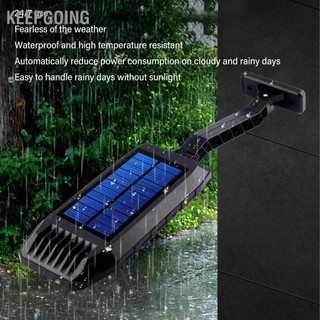 Keepgoing Đèn cảm biến năng lượng mặt trời ngoài tích hợp với chuyển động để sử dụng Tường vườn Rác