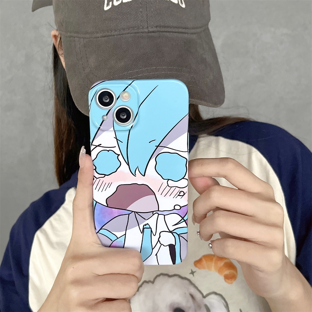 Hoạt Hình Ốp Điện Thoại Hình hatsune Miku Hai Chiều Cho iphone14promax apple 13