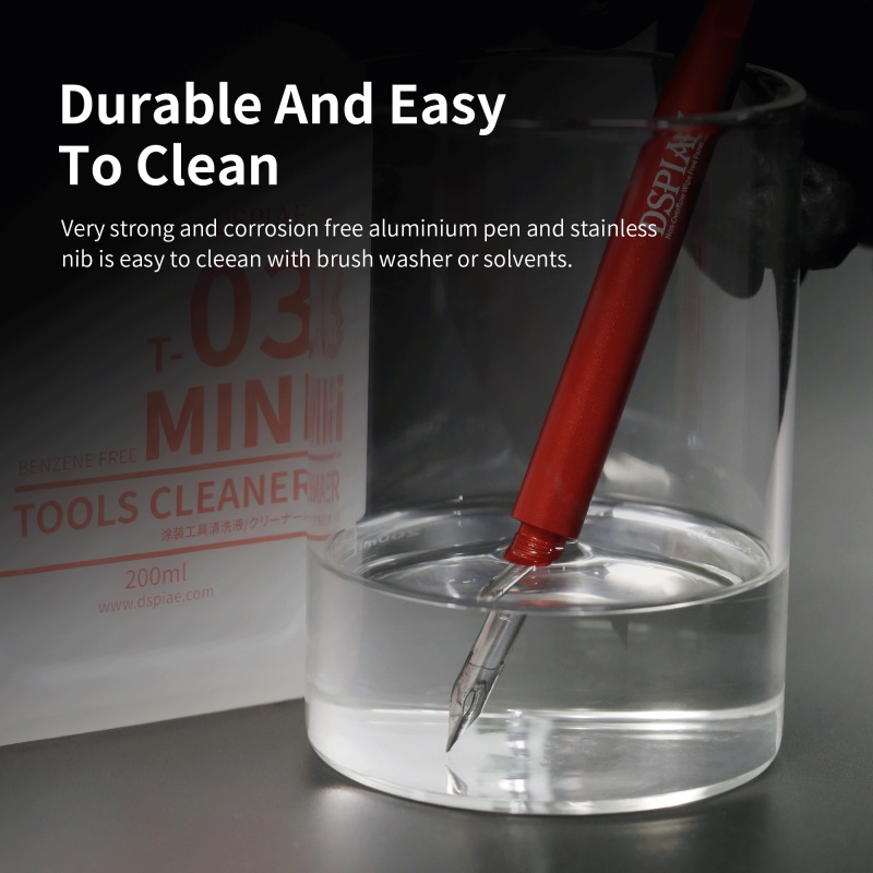 Dspiae at-pl Bảng Điều Khiển Vẽ Mô Hình gundam Không Phai Màu Có Tay Cầm Bằng Kim Loại diy