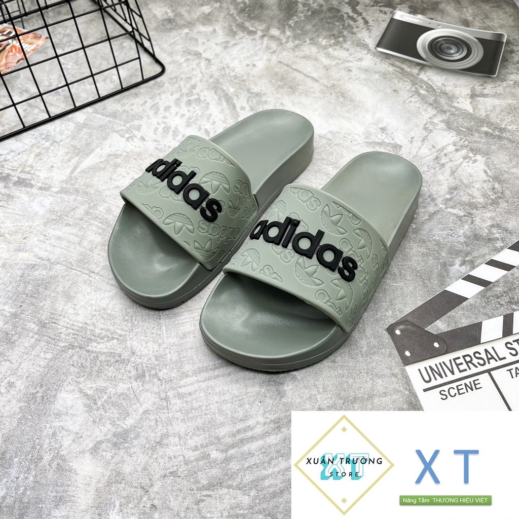 TKL GG Dép D A S Chữ nổi phong cách - Dép nam nữ quai ngang TREND GG