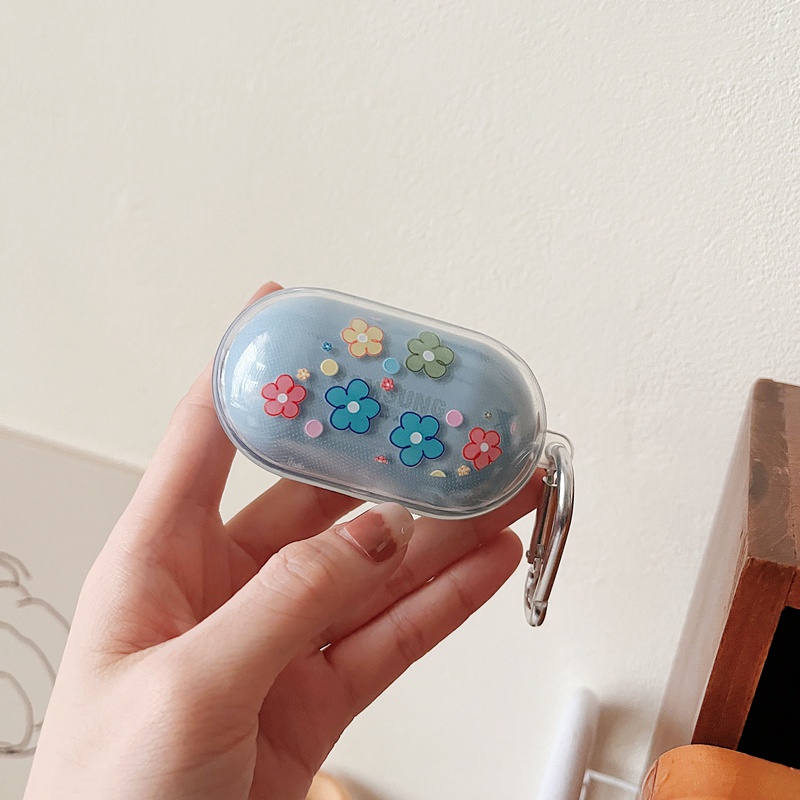 Ốp Điện Thoại tpu Trong Suốt Họa Tiết Hoạt Hình Đơn Giản Cho samsung galaxy buds / galaxy buds+ plus