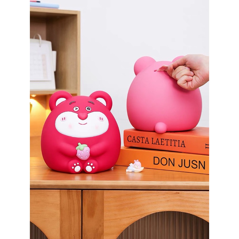 Tượng Tô Màu Thạch Cao chú heo dễ thương size lớn