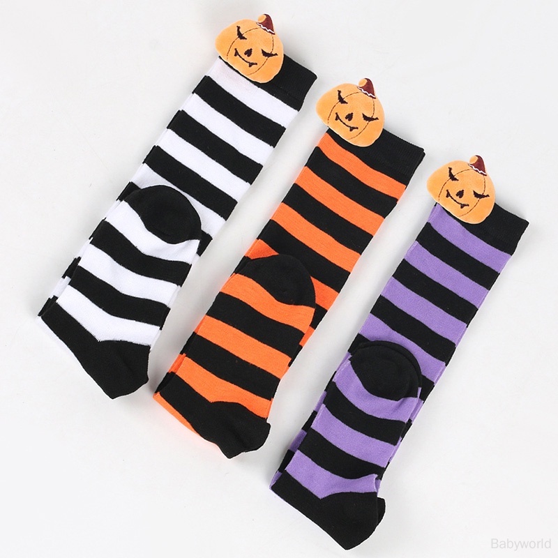 Tất cotton Hoạ Tiết halloween Hoạt Hình Cho Bé