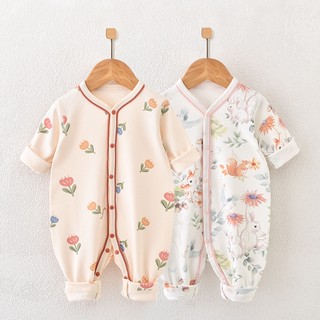 Áo liền quần tay dài cho trẻ sơ sinh