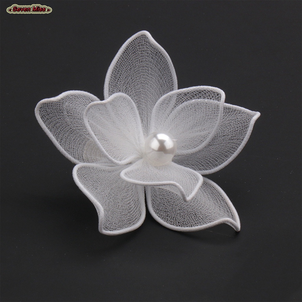 Kẹp Tóc Hình Hoa Nhiều Lớp Thời Trang Cho Nữ