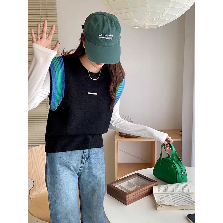 Áo sweater Sát Nách Kẻ Sọc Thời Trang Cá Tính 338