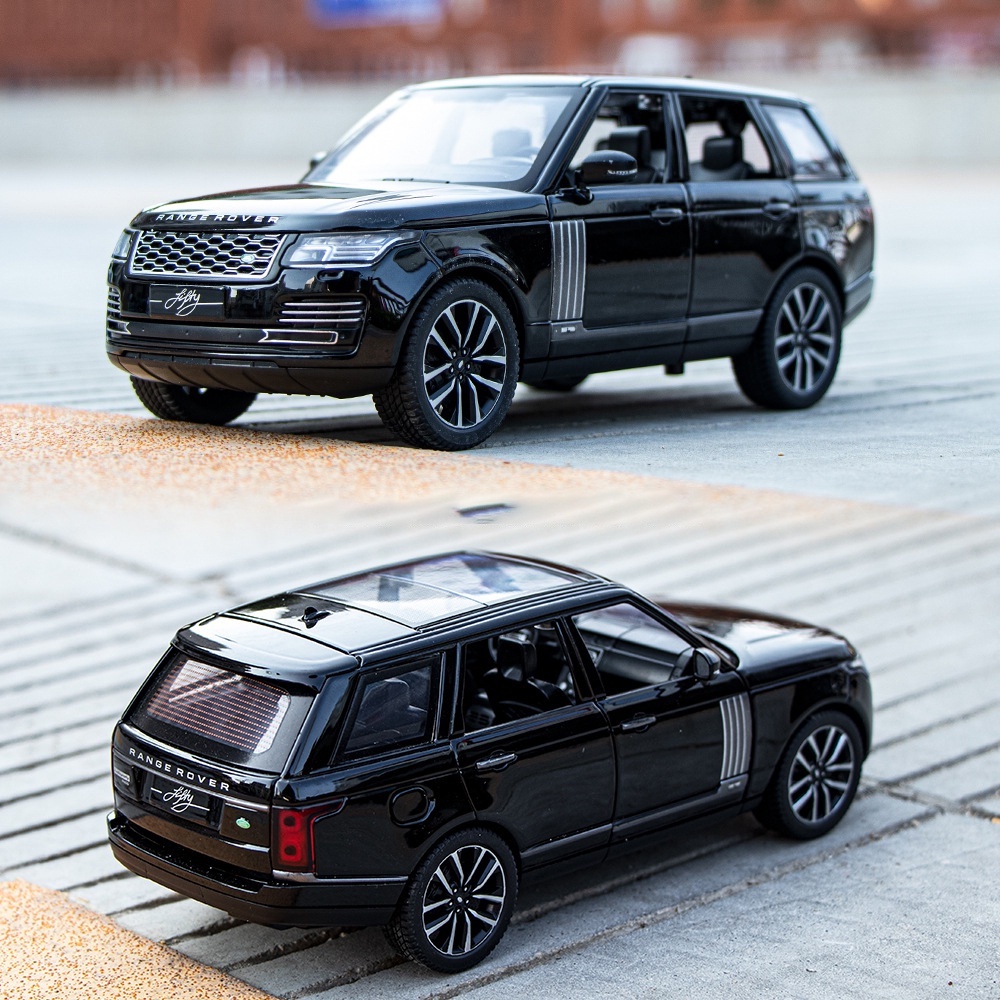 Mô hình xe ô tô kim loại Range Rover Toyzone bản kỷ niệm 50 năm kèm 1 nhân vật