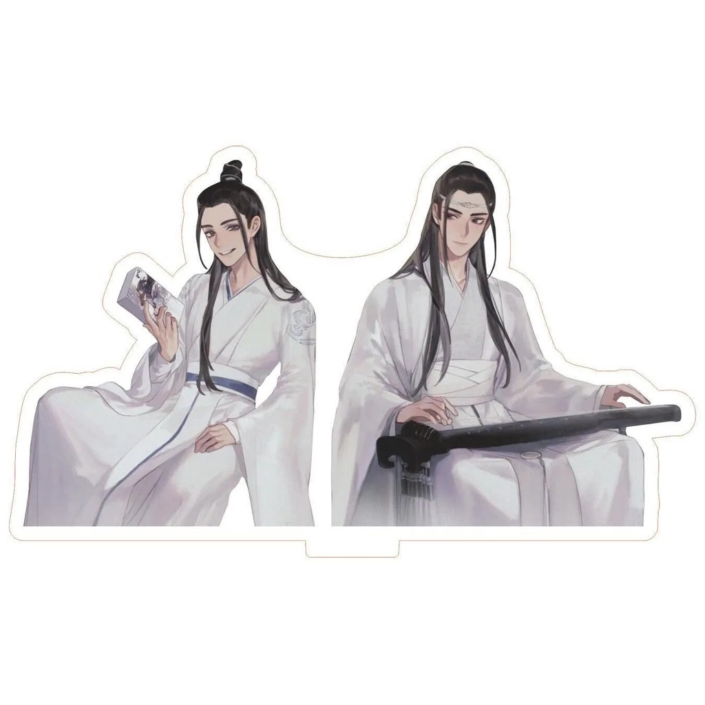 Mô hình Standee Trần Tình Lệnh Vương Nhất Bác Tiêu Chiến Ngụy Anh Lam Trạm Phụ kiện trang trí để bàn góc học tập