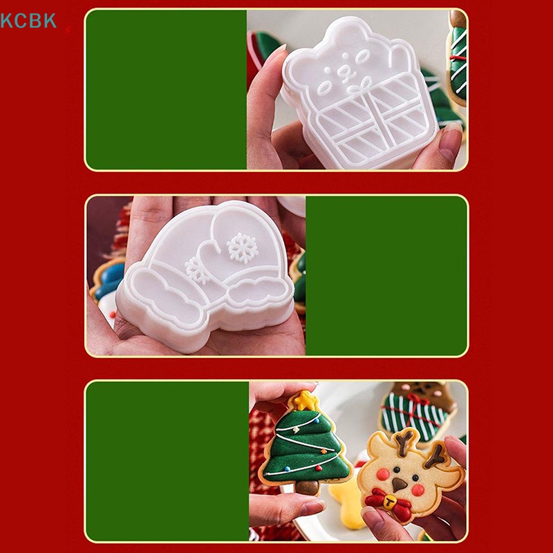 Set 8 / 10 / 11 Khuôn Làm Bánh Quy Chủ Đề Giáng Sinh