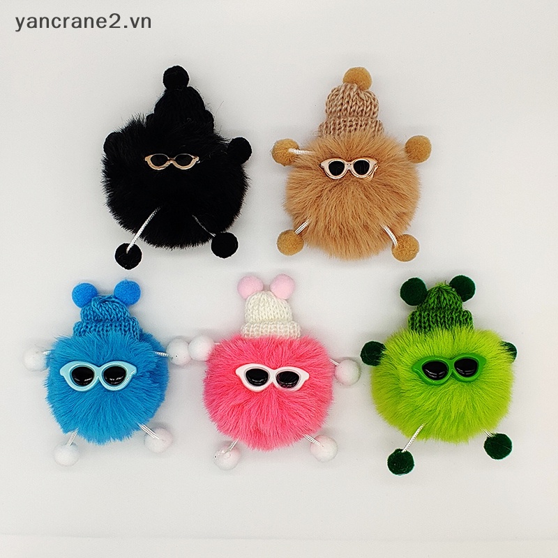 Móc Khóa Búp Bê Hoạt Hình Nhồi Bông Đáng Yêu  / Túi Xách Nữ / Xe Hơi / Quà Tặng Trẻ Em