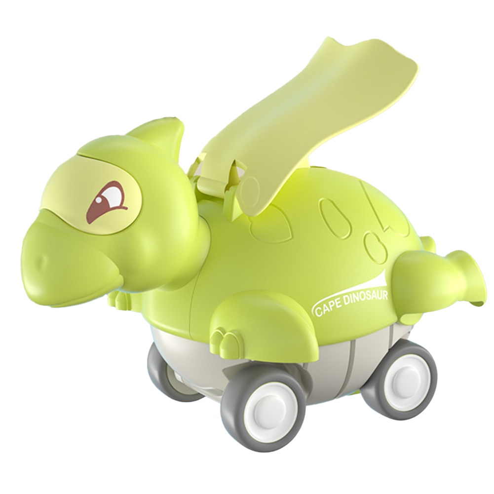 Đồ chơi xe ô tô khủng long cute nhấn cót cho bé, đồ chơi vận động ô tô địa hình chạy cót không dùng pin HB