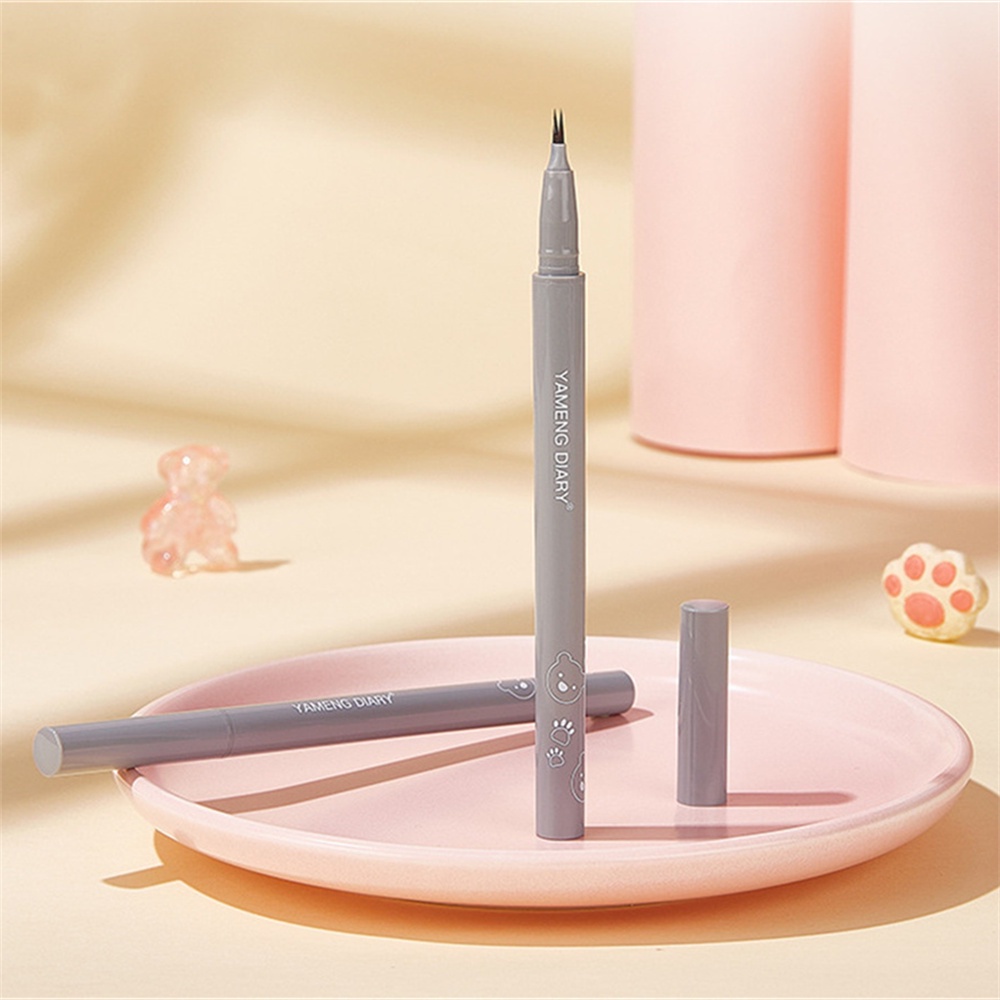 Bút kẻ mắt MAFFICK dạng lỏng hai móng siêu mịn dùng kẻ mi dưới/ không dễ lem/ lâu trôi/ không thấm nước và dễ tẩy