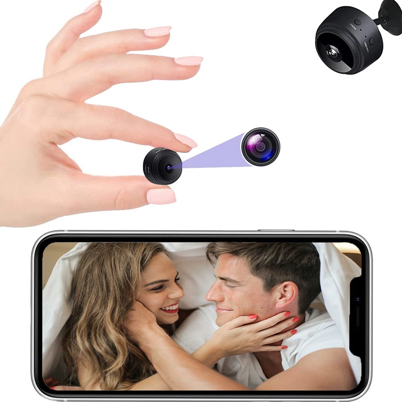 Camera An Ninh mini 1080p Kết Nối wifi Có Tầm Nhìn Ban Đêm